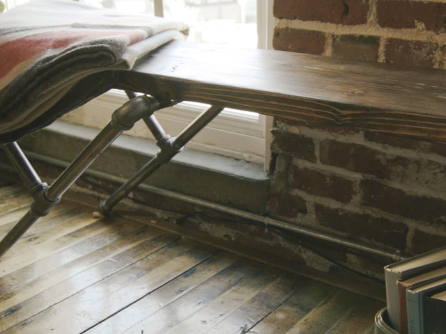 How to Make a Wood Slice Table Runner, DanMade: Watch Dan Faires Make  Reclaimed Wood Furniture